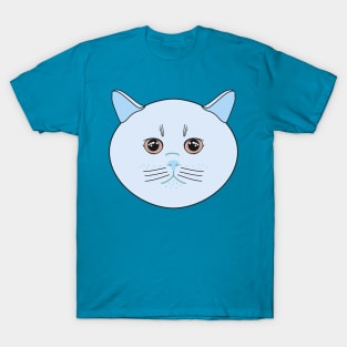 cool blue cat T-Shirt